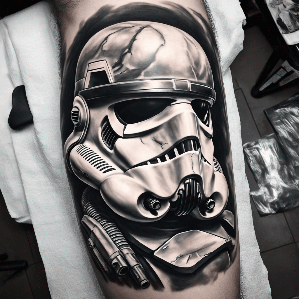 Dead stormtrooper
