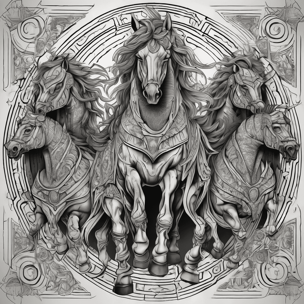the 4 horsemen of the apocalypse for arms