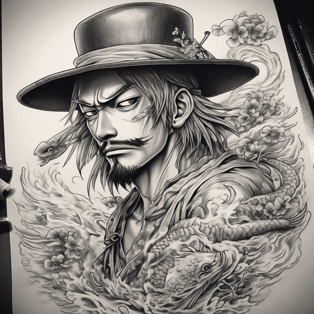 One piece straw hat crew