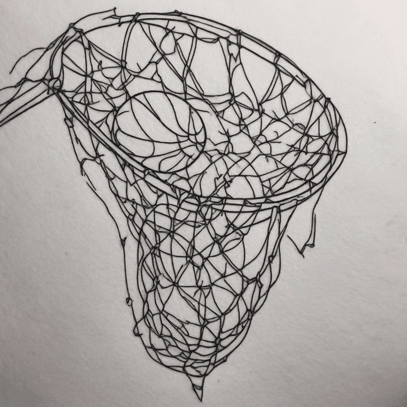 Idée de tatouage basketball