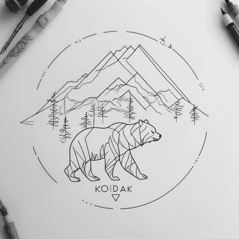 Idea per tatuaggio mountain