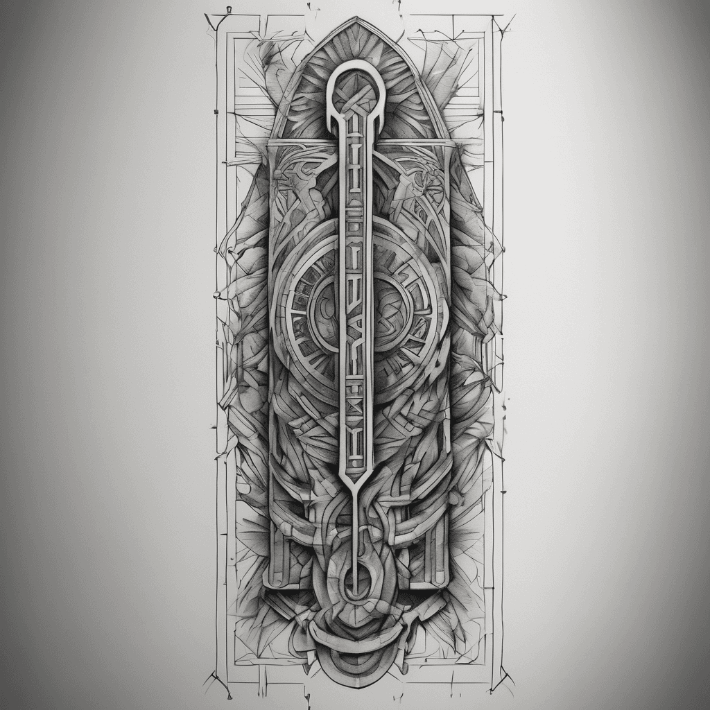 Forearm, male, Modern Roman numerals XXIV.V.MCMLXVII, integrated subtle Gemini glyph