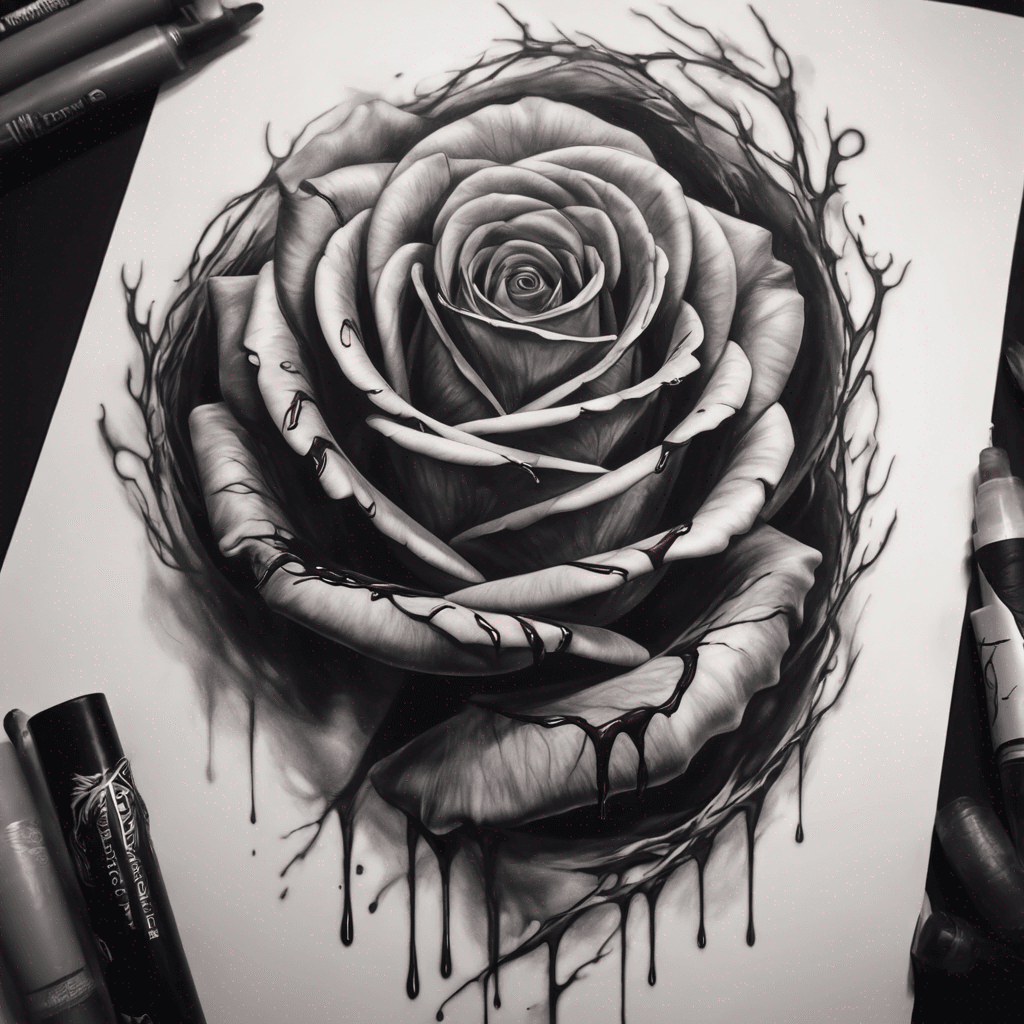 blood rose