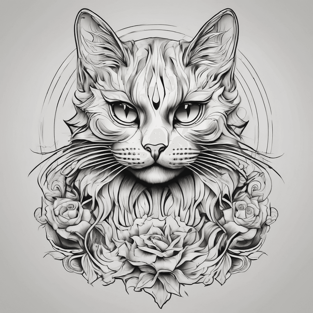 Un gatto che gioca