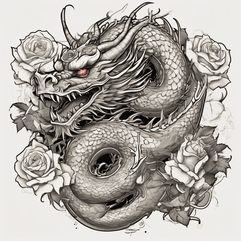 Eastern Golden Dragon for inner forearm.