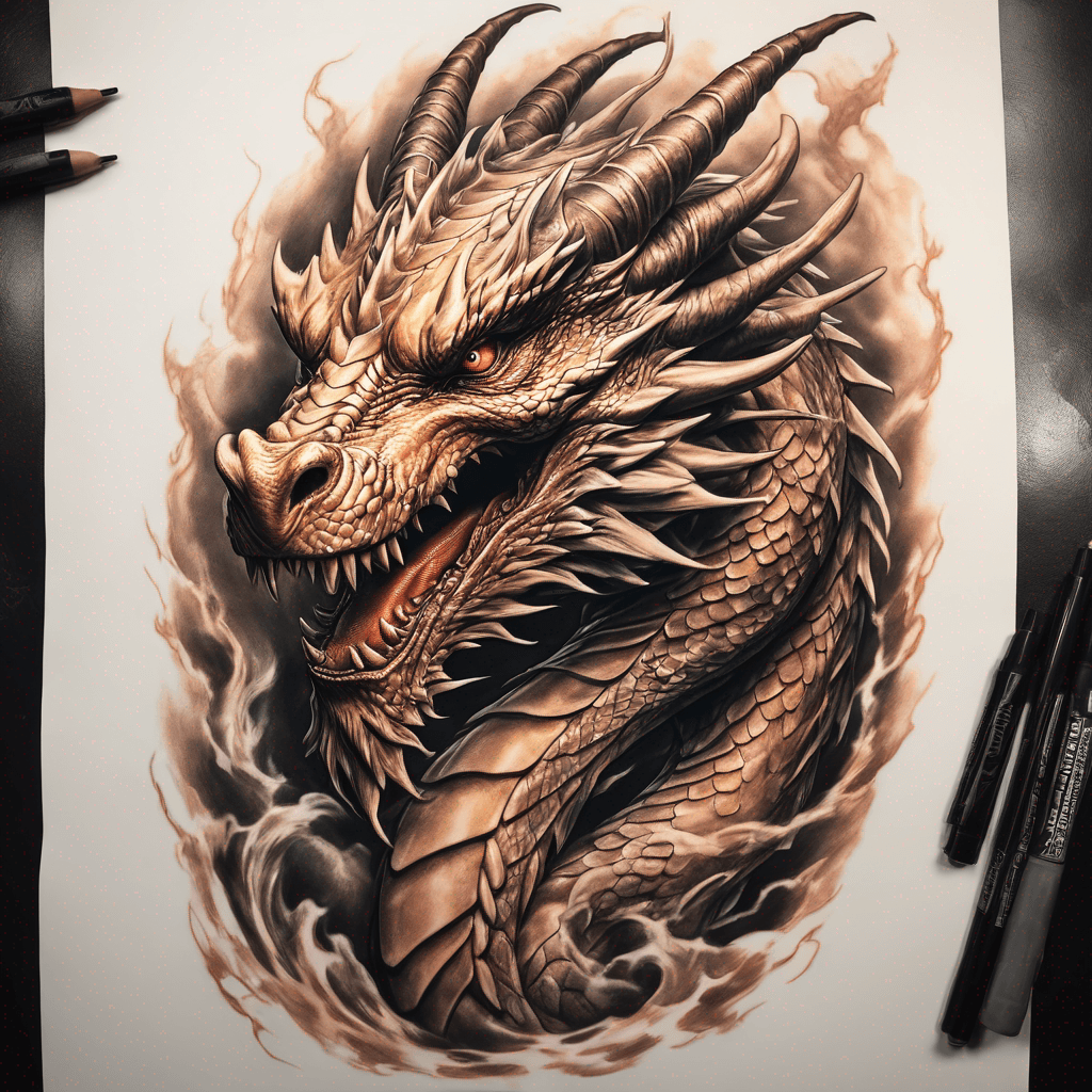 full body dragon