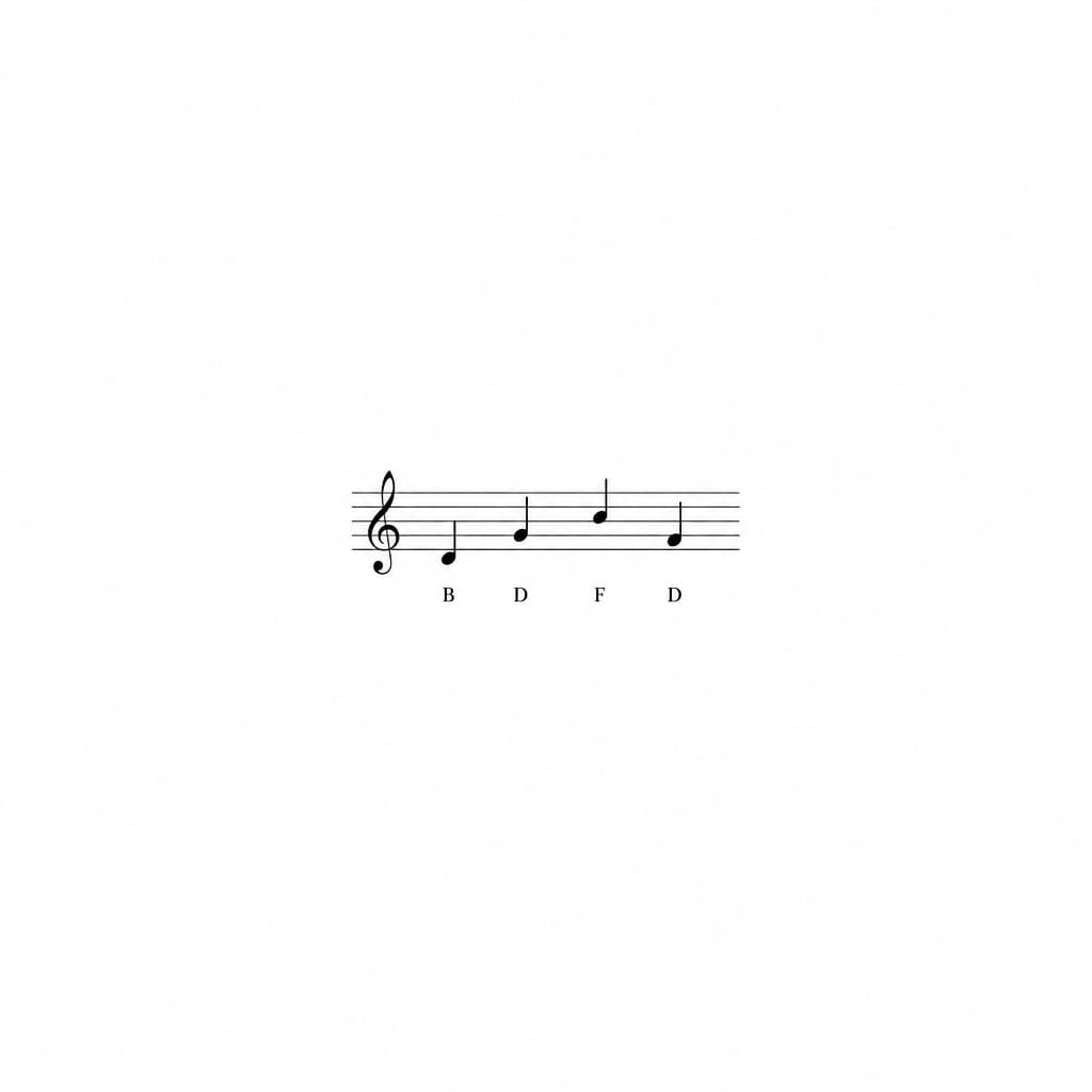 Design a series of small, subtle tattoo concepts that combine family and music using a musical cryptogram based on my family initials B, K, T, R, translated into the note sequence B–D–F–D.
The tattoo should feel:
* minimal
* fine-line black ink
* timeless
* subtle rather than literal
* clean and elegant
* suitable for the inner forearm / inner arm
Please create multiple distinct concepts that stay in the same overall aesthetic family, but explore different ways of presenting the idea.
Core direction
Use the B–D–F–D melody as the foundation, but do not limit the designs to a basic horizontal staff only. Explore variations that still feel musical but more refined and understated.
Explore ideas like:
* simple note-and-staff concepts
* vertical compositions that follow the arm
* slightly curved or flowing staff lines
* subtle rhythm integration into the melody
* minimal circular or orbit-like framing elements
* small abstract accents that support the design without making it busy
* quiet, elegant compositions that feel personal and intimate
Design constraints
* Keep everything small and tattoo-realistic
* Use black ink only
* Avoid heavy shading or thick lines
* Avoid bold illustrative styles
* Avoid anything too busy, decorative, or overly symbolic
* Avoid guitar chord diagrams, fret numbers, or anything that feels too on-the-nose
* Avoid large flourishes
* Keep the design subtle and refined
Output request
Generate 5 to 8 tattoo concepts on a clean background or as arm mockups.
Show a mix of:
* horizontal options
* vertical options
* slightly curved / flowing options
* a few concepts that incorporate rhythmic marks subtly into the staff or melody
Prioritize the feeling of:
understated, musical, personal, and permanent-worthy. Just create one at a time