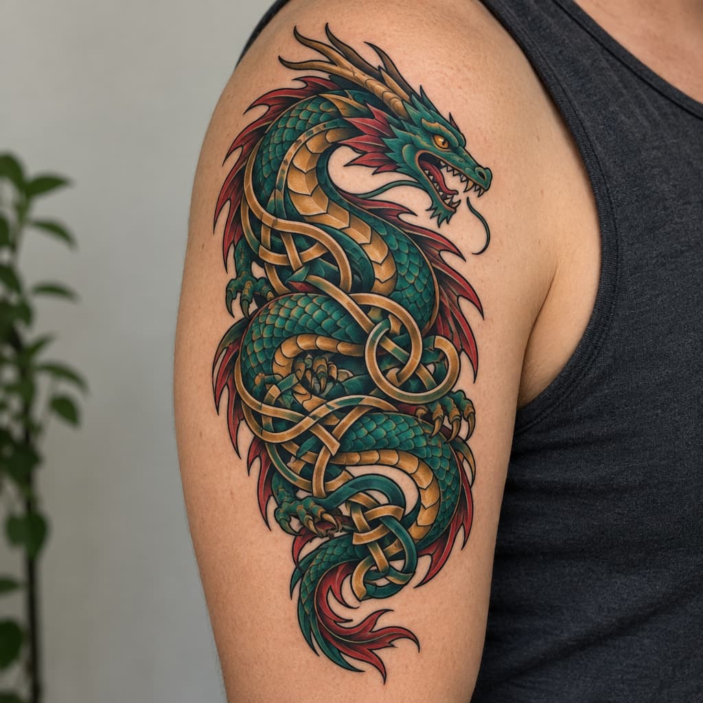 Celtic dragon