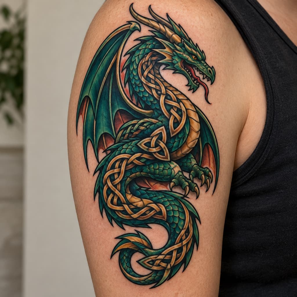 Celtic dragon