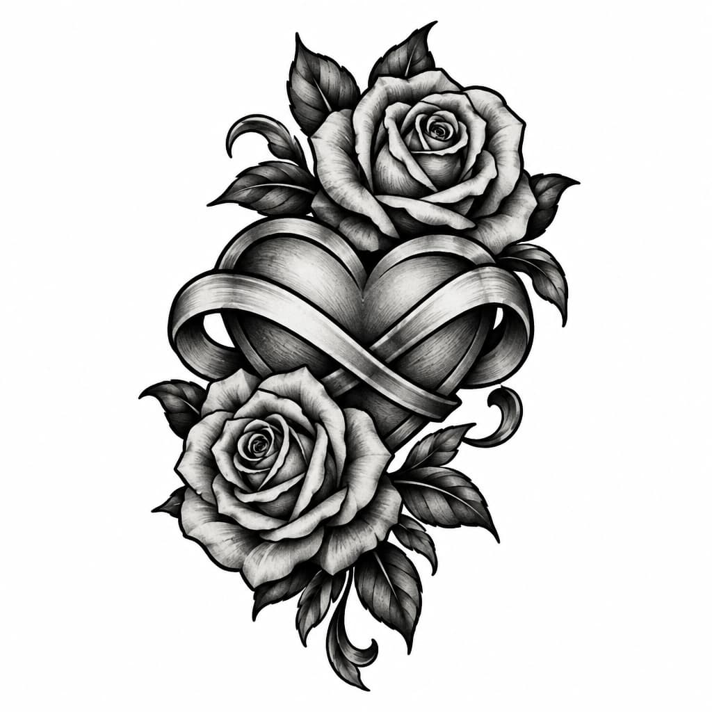 An love inspired tattoo dedicated to my wife