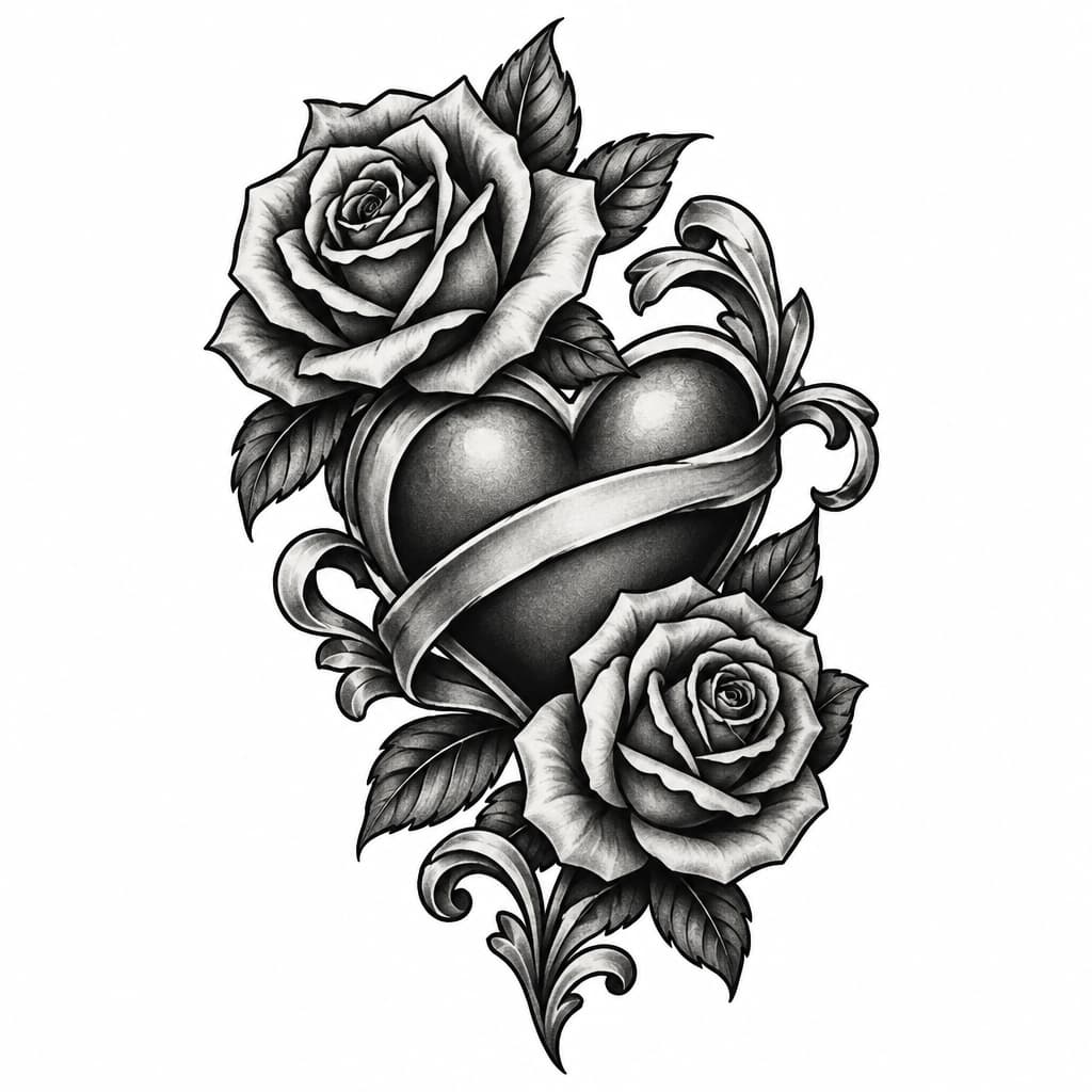 An love inspired tattoo dedicated to my wife