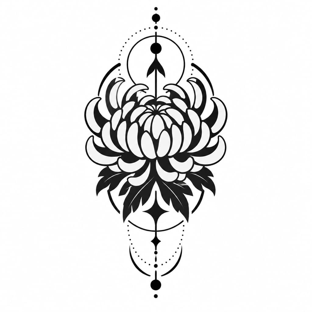 Geometric tattoo style ideas
