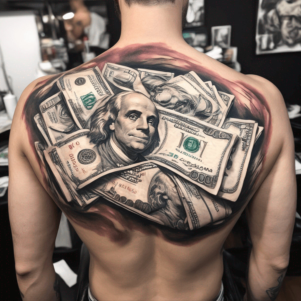 money tattoo
