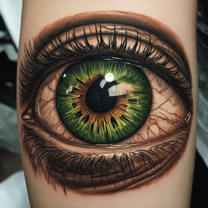 AI Generated Tattoo Example - Realism