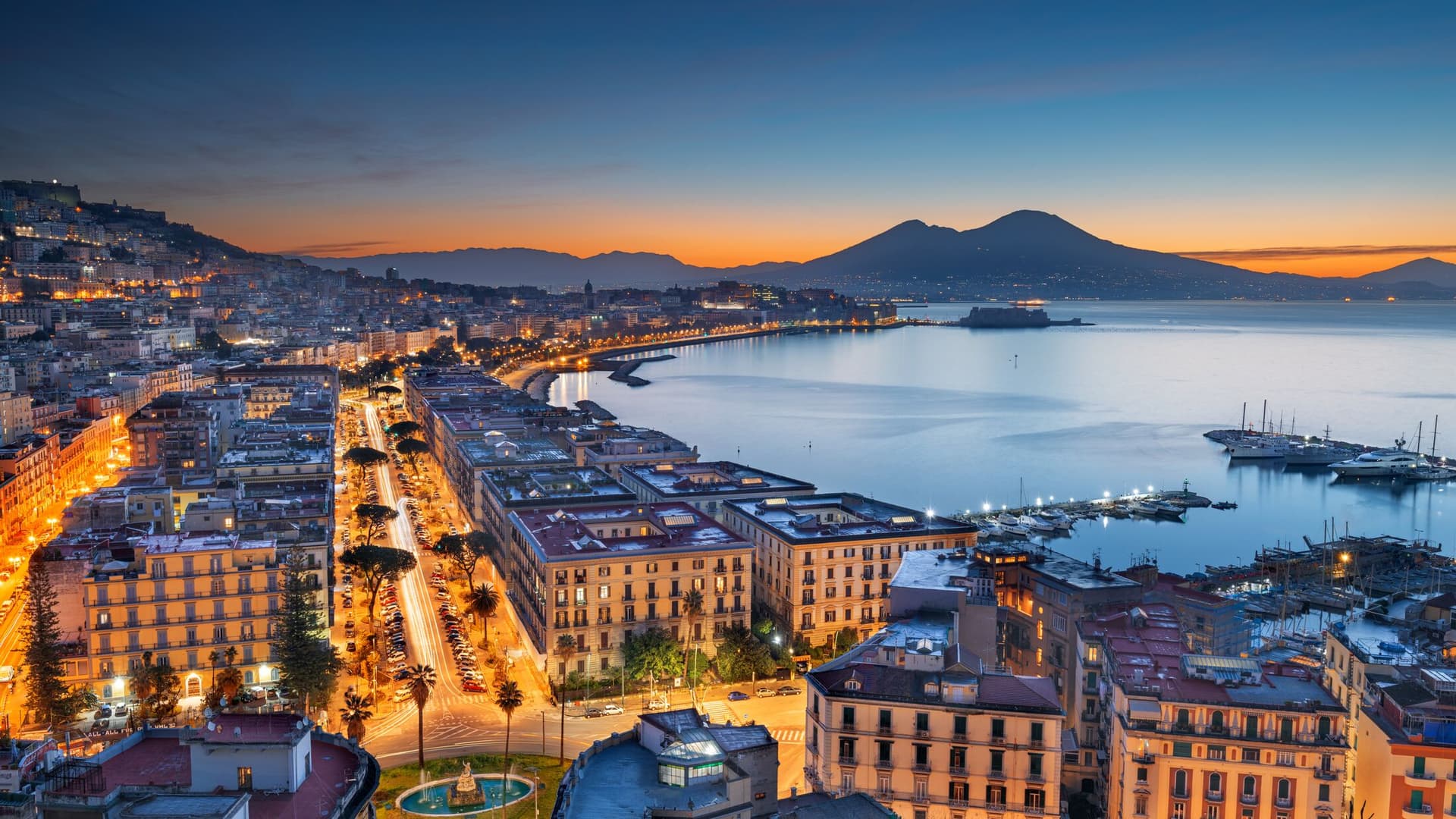 Naples cityscape
