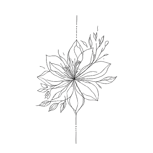 flower tattoo