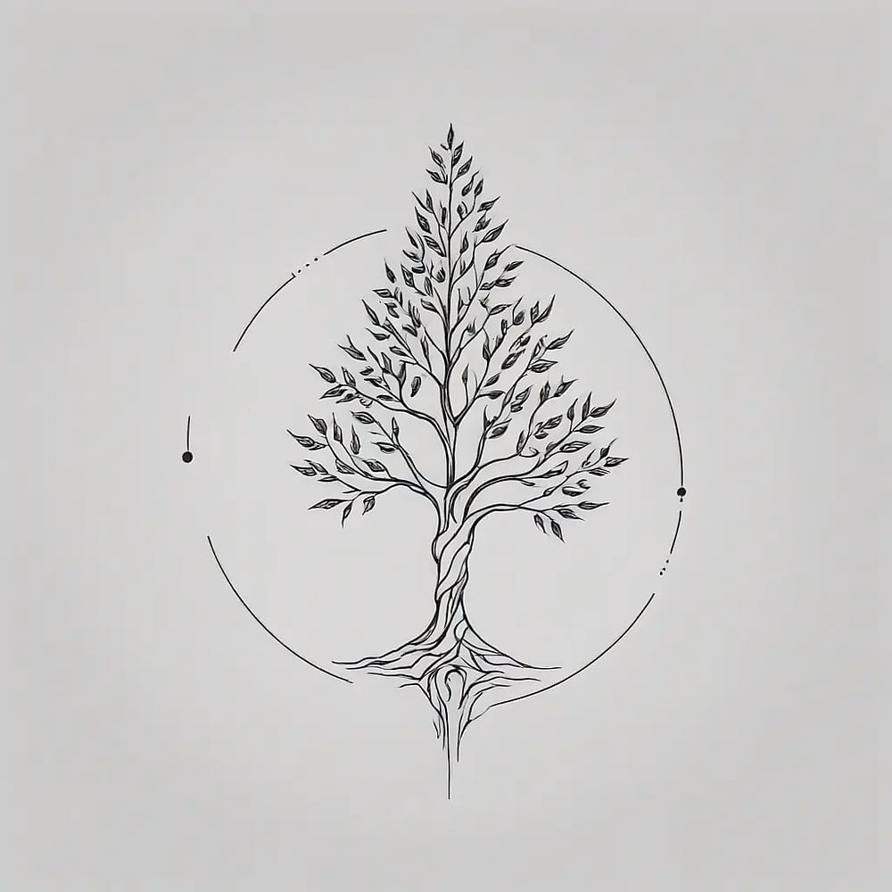 minimal tattoo