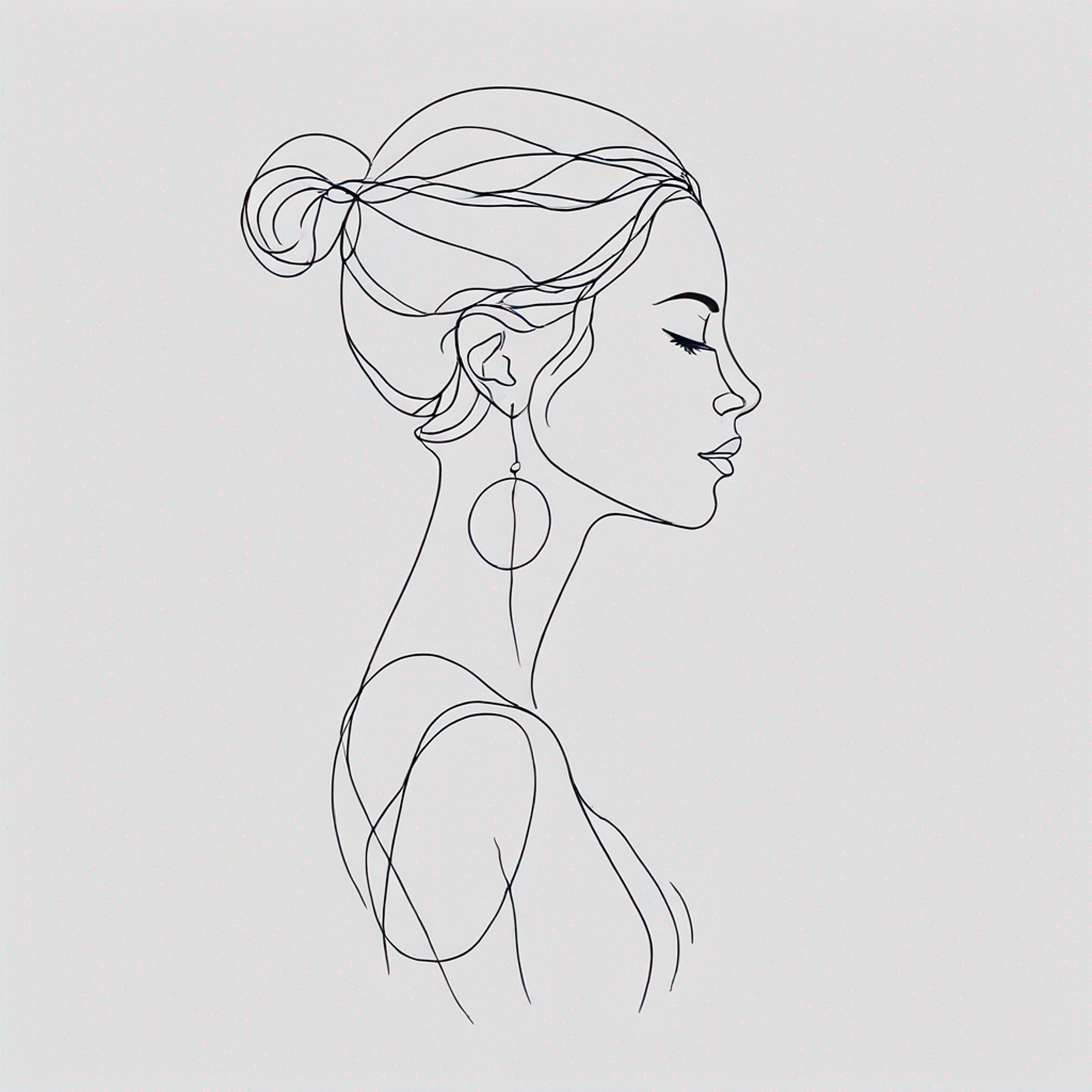 minimal girl