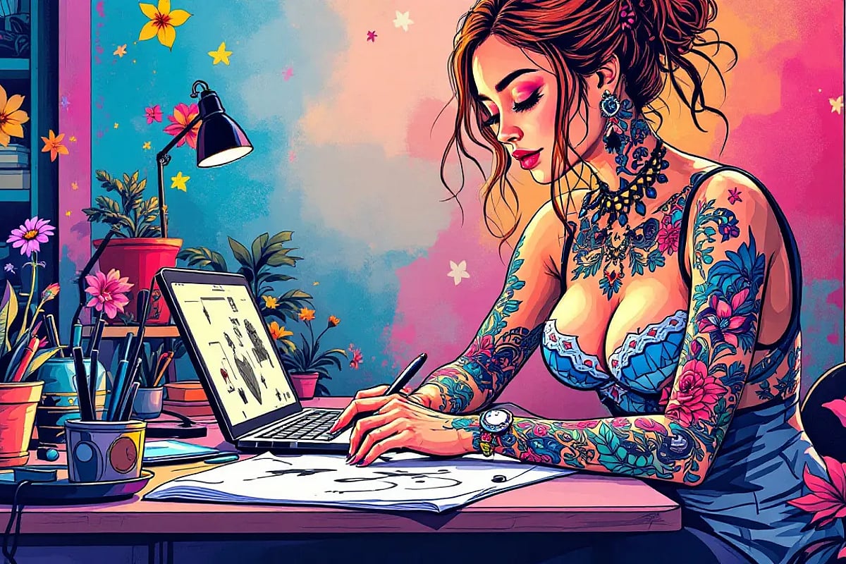 How to Create AI Tattoo Designs with Ink Studio AI: A Step-by-Step Guide