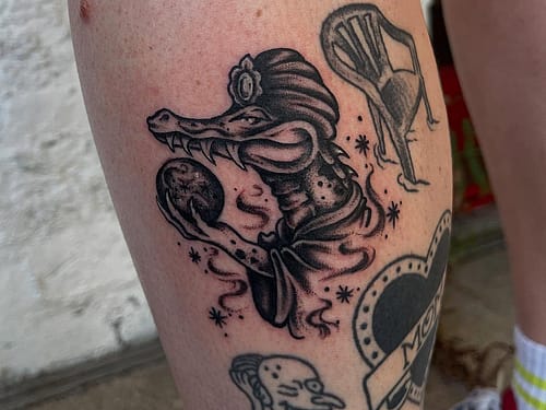 Lucky Dagger Tattoo main image