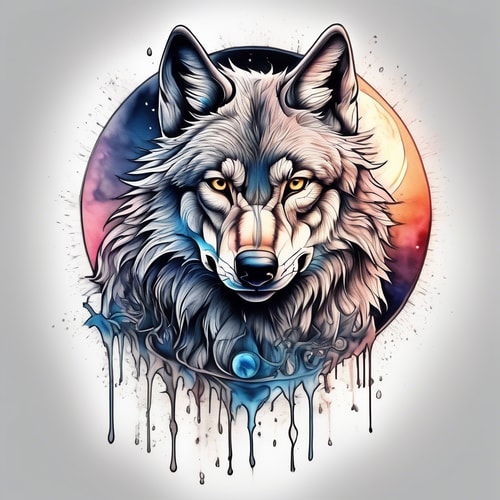 wolf tattoo