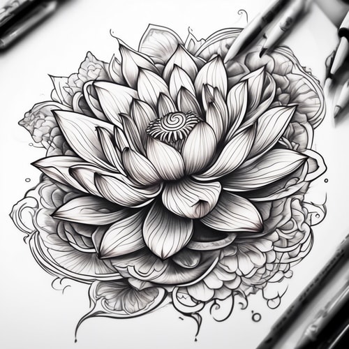 lotus tattoo
