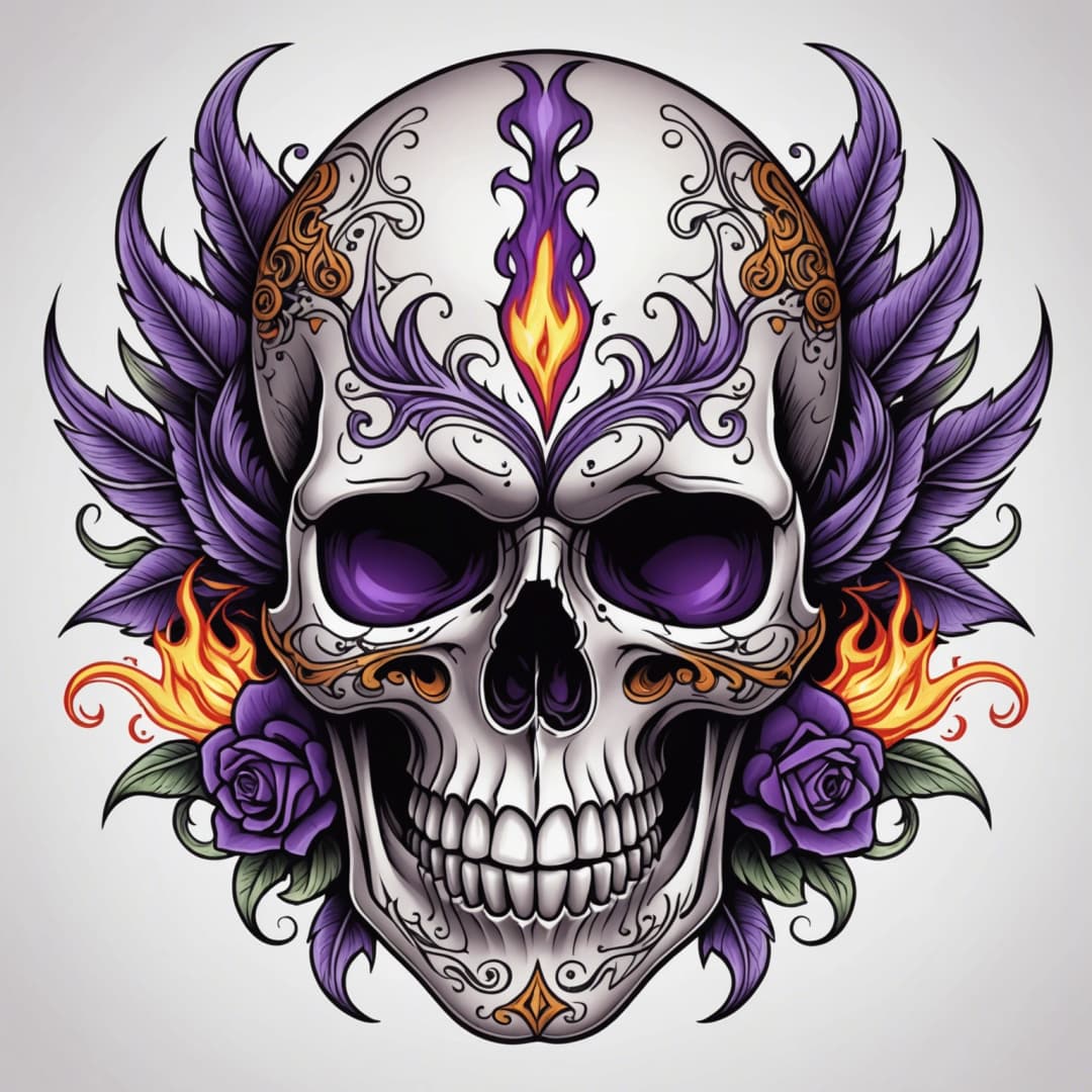 neo-traditional tattoo